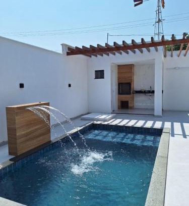 Sao Jose de Ribamar Casa | Casa de 3 quartos a 500mts da praia do Araçagy Para até 10 pessoas