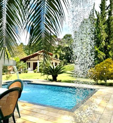 Duas Barras Casa | Casa de Campo com piscina, lago e Wi-fi