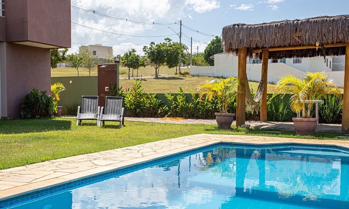 Sao Pedro Cabaña | Casa de campo com Wi-Fi no Parque Aquático Thermas