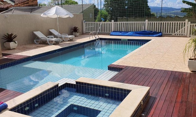 Jardim Brisa Casa | Casa de Campo Piscina Aquecida Atibaia