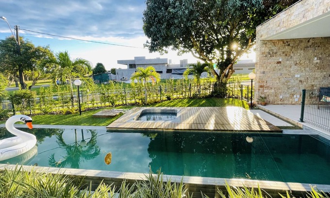 Castanhal Casa | Casa de Luxo, TODA Climatizada em Condomínio Fechado