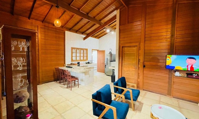 Palestina Chalet De Esquí | Casa de Madeira 700 Serra Meruoca