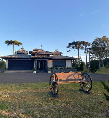 Fraiburgo Casa | Casa de Pedra Espaçosa na Fazenda