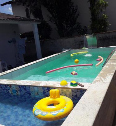 Vista Linda Casa | CASA DE PRAIA COM DUAS PISCINAS E GARAGEM