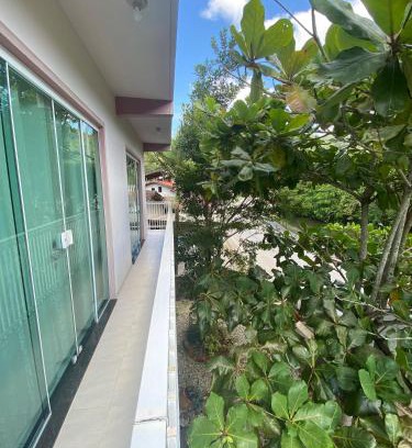 Rio Pequeno Casa | Casa de Temporada 3 quartos em Camboriú Perfeita para Grupos e Famílias