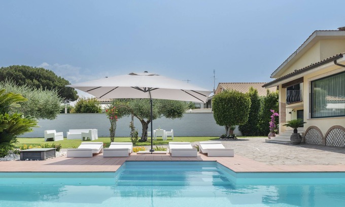 Zona XXX Castel Fusano Casa | Casa dei Sogni apartamento privado en villa