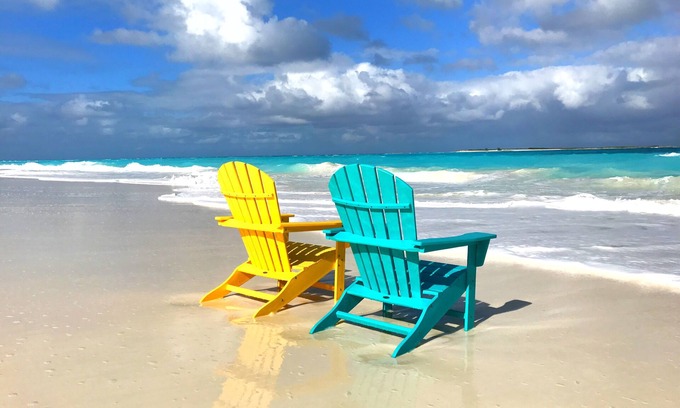 Jimmy Hill Villa | Elegante villa Ocean Pool con patio privado y piscina en Great Exuma, Bahamas