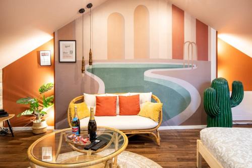 Mulhouse Apartamento | Casa del Sol - Jacuzzi & Boho Elegance