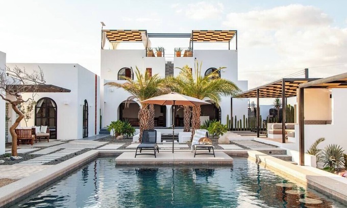 Todos Santos Villa | Casa Del Toro-Villa de lujo exclusiva para grupos, retiros y escapadas increíble