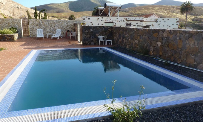 Valle de Santa Ines Cabaña | casa del Valle con piscina privada, WiFi Gratis, BBQ ideal familias