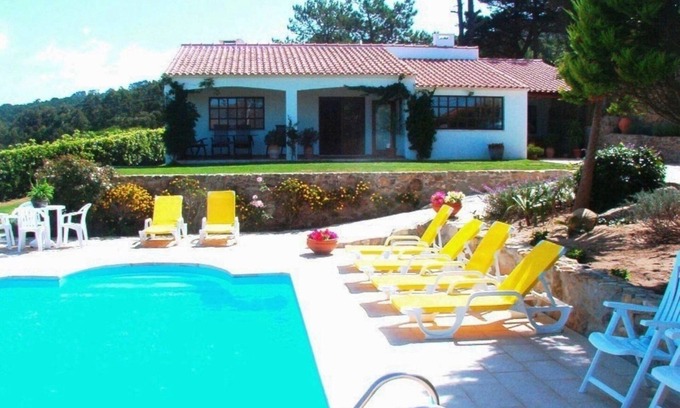 Ulgueira Villa | Casa do Moinho, villa con piscina climatizada cubierta, cerca de la playa en Sintra,