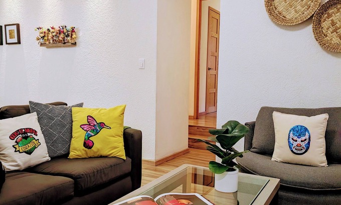 Historic Center Apartamento | Penthouse con balcones❤️¡Ideal Para Familias, Guardamos tu equipaje gratis.