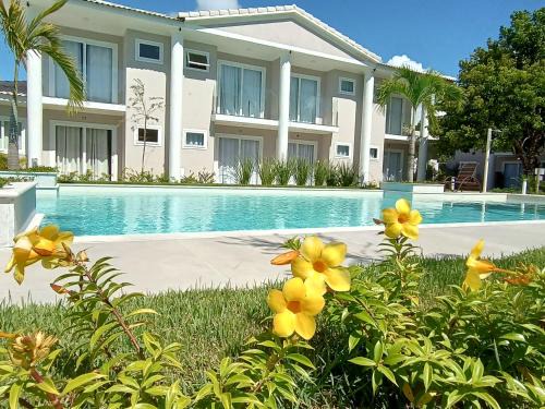 Puerto Seguro Center Casa | Casa em Arraial D'ajuda -3 suítes, lazer completo- Piscina, Sauna e Beach tênis