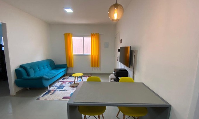Indaia Apartamento | Casa em Bertioga condomínio 200 metros da praia