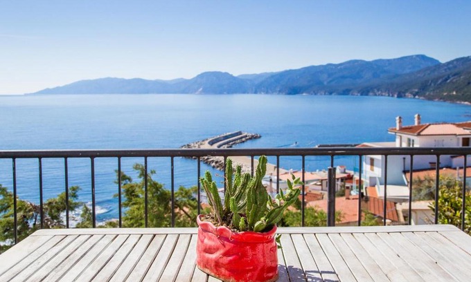 Cala Gonone Apartamento | Casa Fendemare, vista sul golfo IUNQ2620