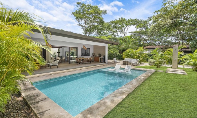 Villarreal Casa | Casa Jaguar 3 Bedroom 6 Guests Nestled in Jungle Private Pool & Sauna & Fire Pit