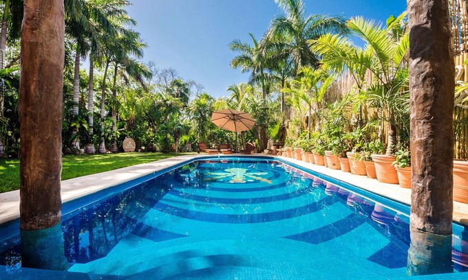 Puerto Aventuras Casa | Casa Jaguar :Puerto Aventuras - 12 - 5 habitaciones - 7 camas