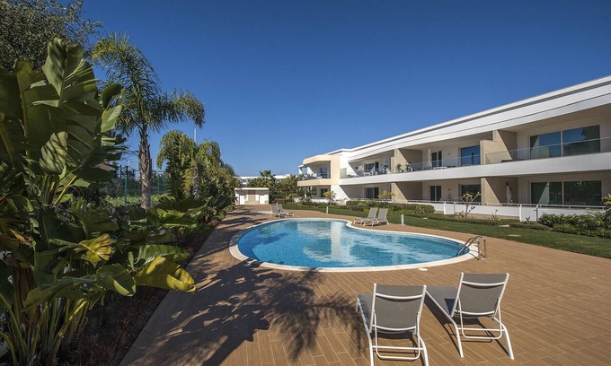 Lagos Apartamento | Casa Julia para 6 personas, cerca de la playa con piscina comunitaria