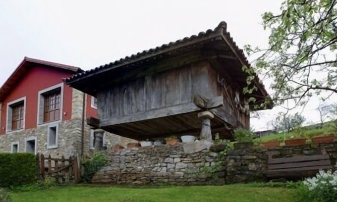 El Cuadro Cabaña | Casa La Cuesta alojamiento rural integro en Oviedo para 6 huéspedes