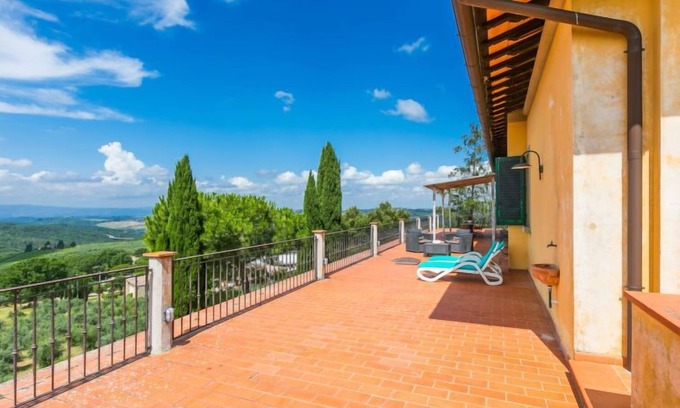 San Donato in Poggio Apartamento | Apartamento Lensi en San Donato in Poggio - 6 personas, 3 dormitorios