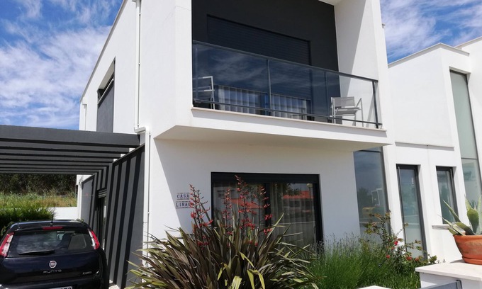 Salir do Porto Villa | CASA LIMAO casa nueva con piscina climatizada, cerca del mar, dunas, bosque.