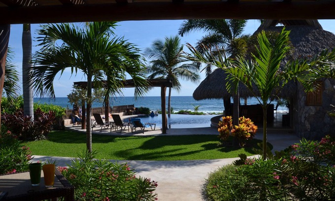 Troncones Villa | Casa Maya-privada lujo frente al mar-Surf, Solitario, Infinity--