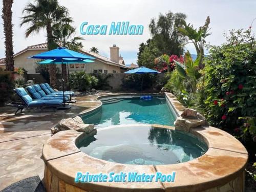 La Quinta Casa | Casa Milan - Saltwater Pool - Mtn Views - La Quinta Home