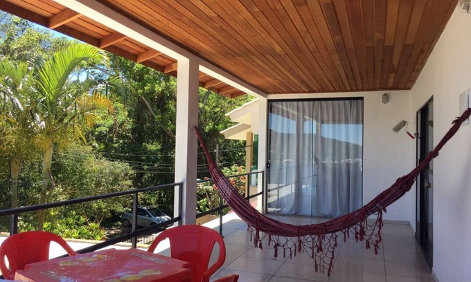 Florianopolis Casa | Casa Mirante da Lagoa, casa con una hermosa vista de la Lagoa da Conceição.