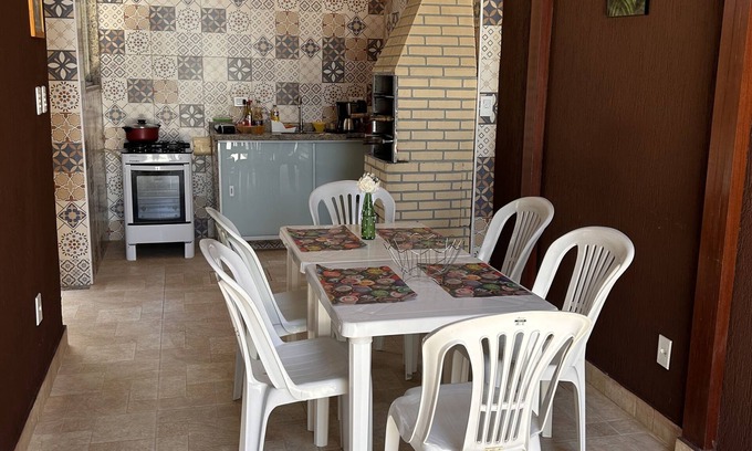 Rio das Ostras Casa | Casa na Praia Tartaruga 300 m da Praia , Perto Mc Donalds, Mercados e Farmácia