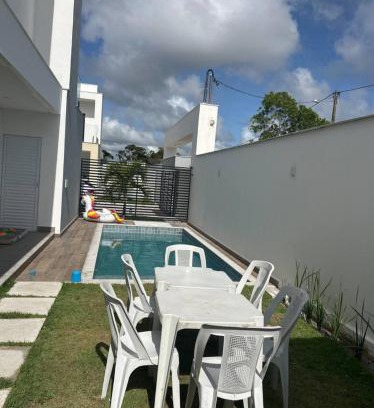 Porto Seguro Casa | casa nova moderna 4min da praia 10 min do axemoi e toatoa 300m de hipermercado e farmácias