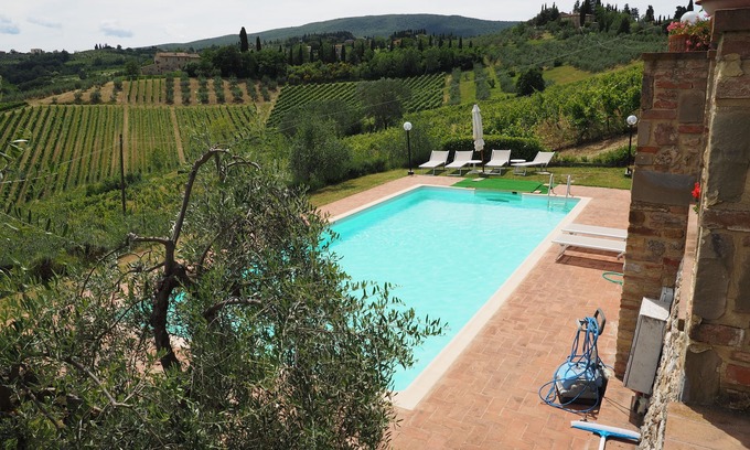 San Gimignano Apartamento | Casa Pozzo, rodeada de vegetación, a pocos kilómetros de San Gimignano, ideal para parejas