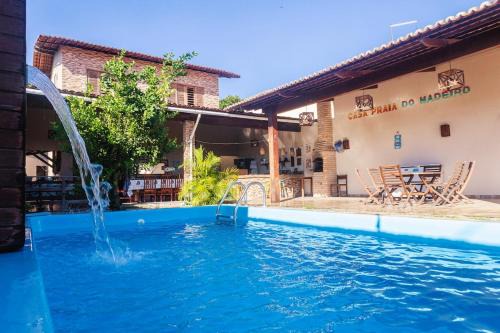 Tibau do Sul Casa | Casa Praia do Madeiro com Piscina e Churrasqueira