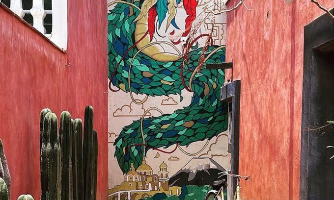 Cholula Casa | Casa Quetzalcóatl a dos Calles del Zócalo y a 3 de la Pirámide