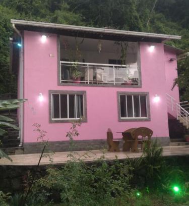 Mage Chalet De Esquí | Casa rosa