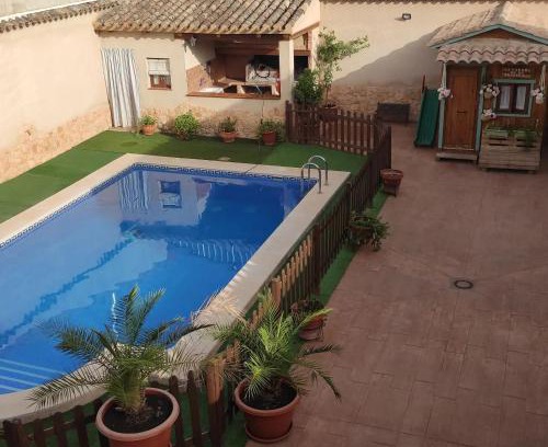 Argamasilla de Alba Apartamento | Casa Rural el Pajar Piscina para 3 apartamentos