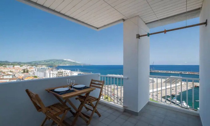 Ponta Delgada Condominio | Casa Soleil In the Best location on the Island | Stunning Ocean and City Views!