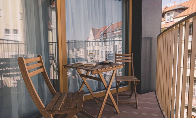 Bydgoszcz Apartamento | Casa | Spacious Studio with Balcony | Air Conditioning | Opera Nova | Old Town