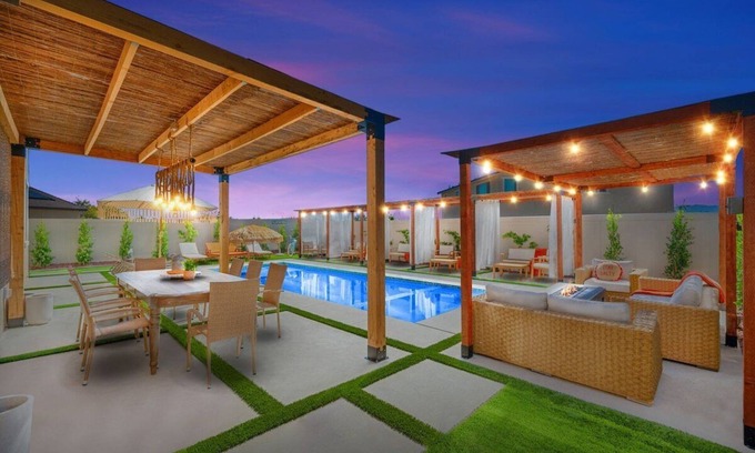 Coachella Casa | Casa Tulum · Desert Dreamland-Your Coachella Escape Oasis
