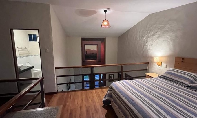 Mala Casa | Bungalows de Casa Verde | DUPLEX #B1 | vista piscina