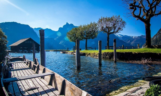 Traunkirchen Apartamento | Casa Verde - Exklusives Apartment am Traunsee
