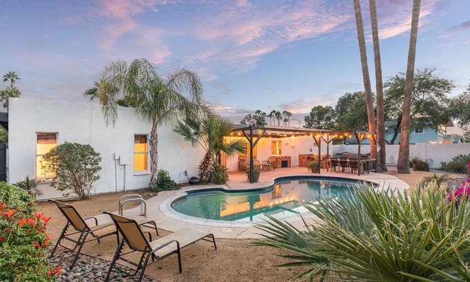 Raskin Estates Casa | Casa Voltaire by Porter | Luxury Heated Pool & Spa in Scottsdale, AZ
