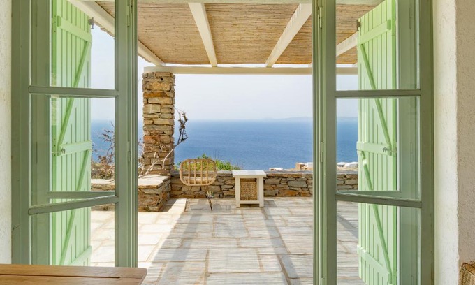 Kea Casa | Casa Xyla-sunset view villa