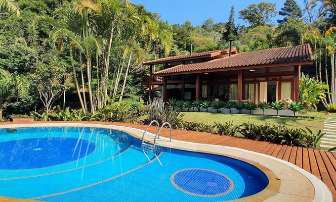 Itaipava Casa | Casakor, beautiful villa in Itaipava, 4 bedrooms, pool, tennis court,