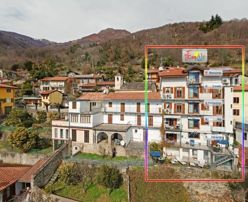 Cannero Riviera Apartamento | CasAle Fe-Wo - Appartamenti con vista Lago