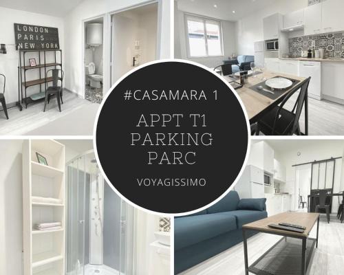 Saint-Jacques - Saint-Roch Apartamento | Casamara 1 T1 avec 2 couchages 10 min CHU