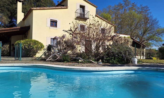 Brunyola Casa | CasaNovaGirona; Masia/ Piscina. Rural. Cerca Girona/Aeroport..