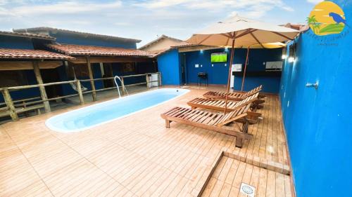 Prado Casa | Casas Araras de Corumbau, Piscina, a 5 Min da Praia