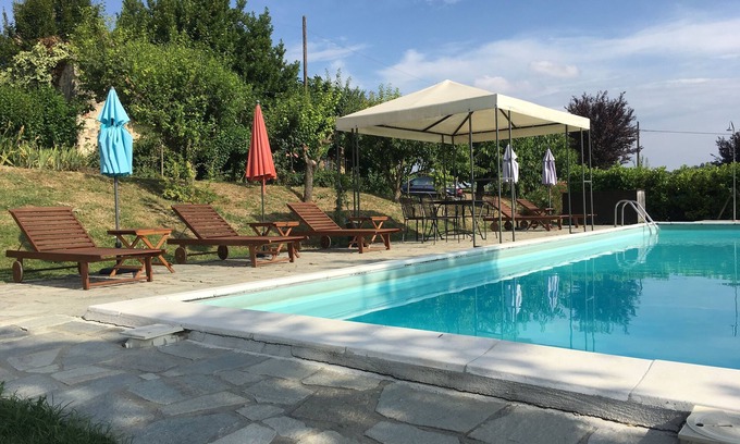 Vignale Monferrato Apartamento | Cascina Intersenga Winery - "Alloggio della Libertà"