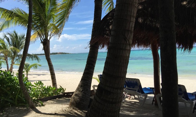 Soliman Bay Apartamento | Casita 4 on Best Sandy Beach in Tulum. Snorkels,Kayaks, Paddleboards Included