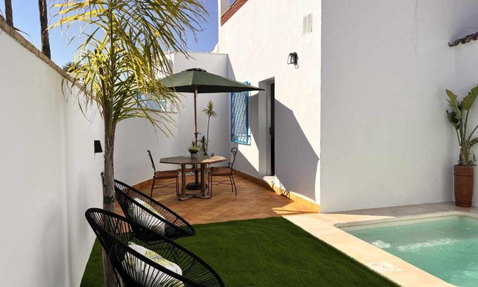El Palmar Casa | casita sol para 2 personas con piscina privada